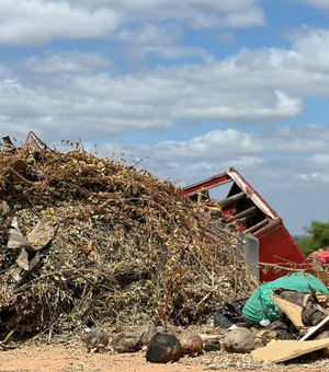 FPI do Rio São Francisco flagra lixão, interdita área e multa gestão municipal no interior de Alagoas