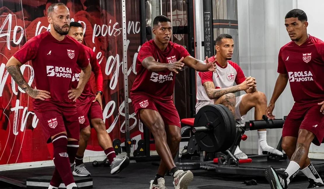 CRB se reapresenta e inicia preparação para duelo contra o Athletic