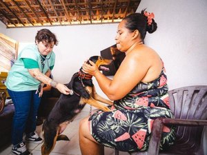 Serviços veterinários são oferecidos a famílias em situação de vulnerabilidade em Maceió