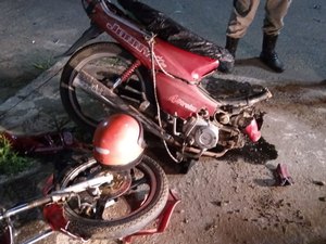 Acidente na rodovia AL 115 deixa duas pessoas feridas