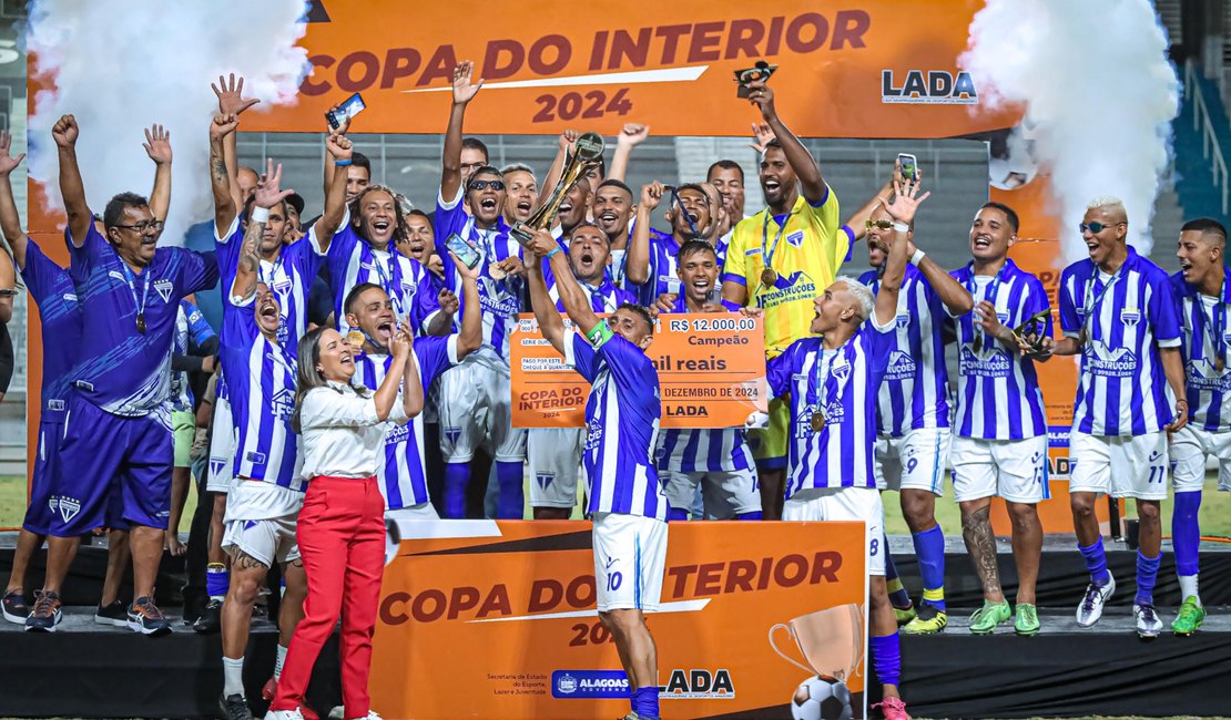 Barra de São Miguel vence Delmiro Gouveia e conquista a Copa do Interior 2024