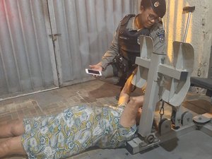 PM resgata idosa em situação de abandono encontrada com ferimento na cabeça