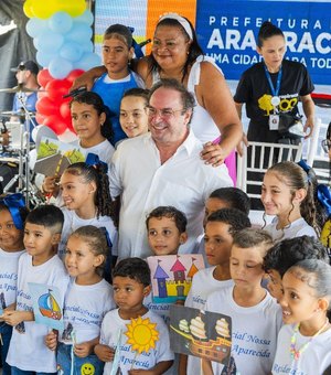 Prefeito Luciano Barbosa fará, nesta sexta (28), a entrega da reforma da Escola Manoel Rodrigues da Silva