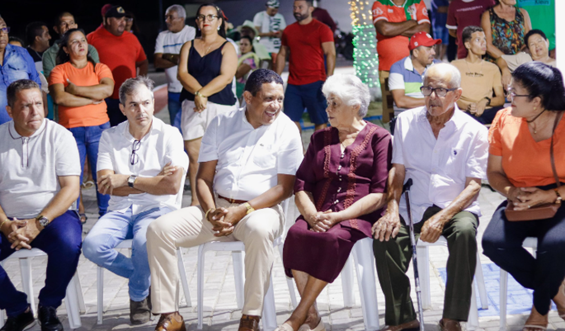 Prefeito Júlio Cezar encerra mandato com entrega de obras em Lagoa do Rancho