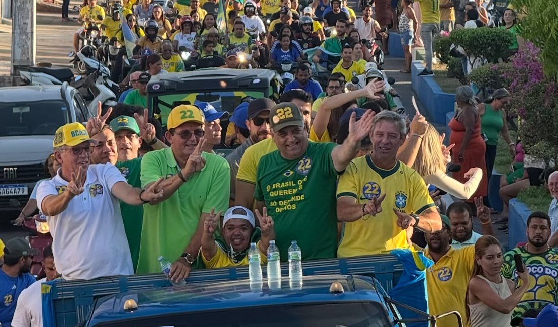 Alfredo mobiliza AL e SE em onda verde-amarela e defende novas propostas para o NE