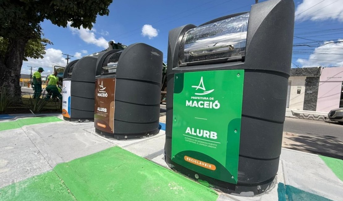 Prefeitura de Maceió instala lixeiras subterrâneas no conjunto Graciliano Ramos