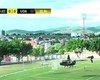 Helicóptero invade campo de futebol na Bahia e interrompe partida com time de Alagoas