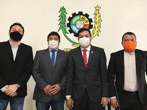 Vereador Cabeça é reeleito presidente da Câmara de São Luís do Quitunde