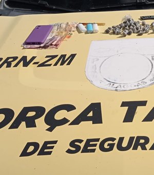 Jovem é presa por tráfico de drogas em Colônia Leopoldina