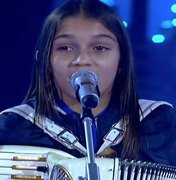 [Vídeo] Edu Lima, sanfoneiro de Craíbas, perde “batalha” no The Voice Kids