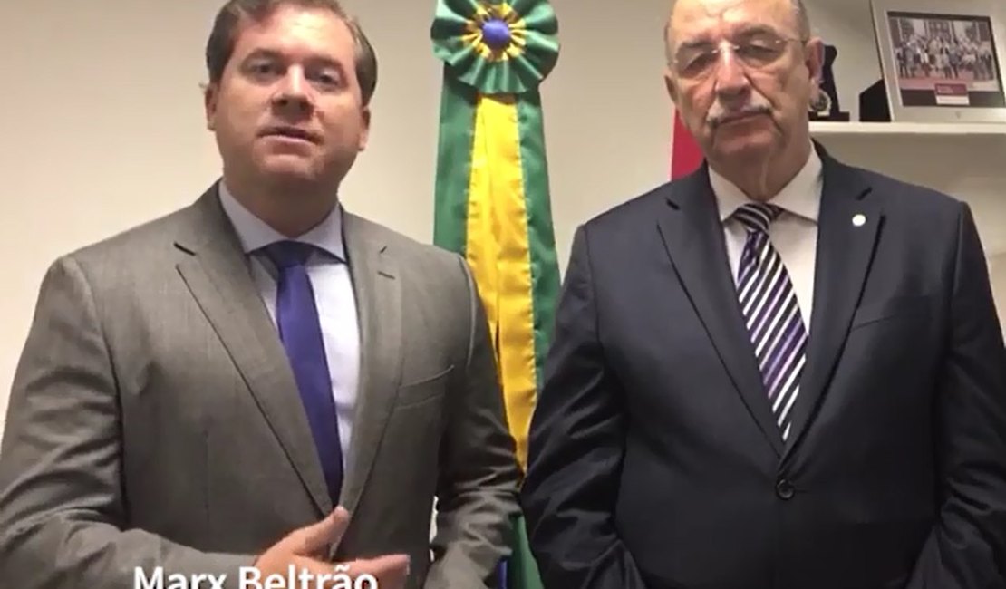 Vídeo: Anunciando R$ 7,5 milhões, Marx Beltrão assegura Programa do Leite em Alagoas
