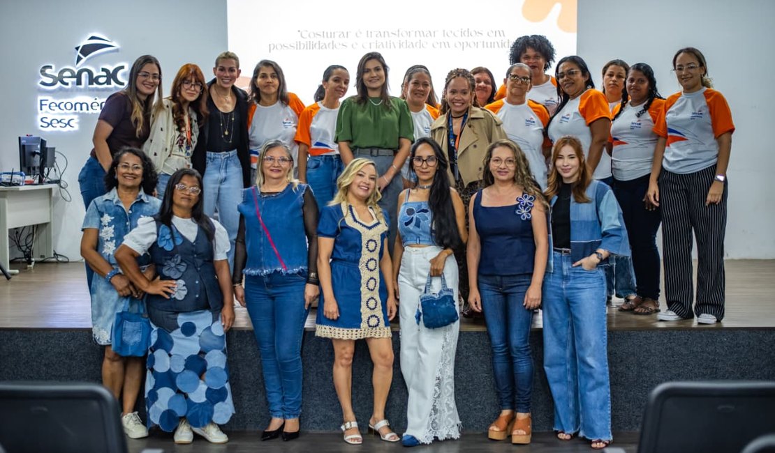 Arapiraca encerra curso Costurando o Futuro com desfile