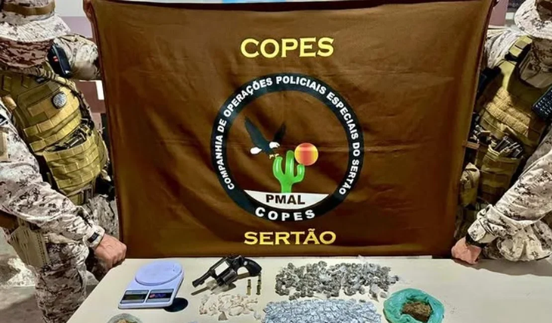 Suspeito de comandar tráfico de drogas em Piranhas é morto em confronto com a polícia
