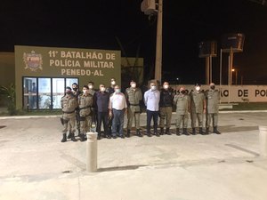 11º Batalhão se reúne com representantes da Segurança Pública para discutir soluções de enfrentamento à criminalidade