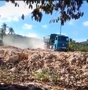 Poeira constante adoece moradores da zona rural de Maragogi