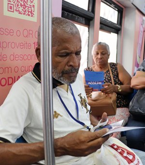 Campanha orienta funcionários e passageiros de trens urbanos sobre o risco das drogas e do álcool