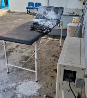 Pane em ar condionado provoca incêndio e estragos no Hemoal em Maceió