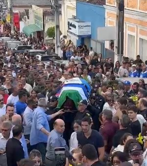 Comoção marca velório e sepultamento do ex-prefeito Marcelo Lima em Quebrangulo