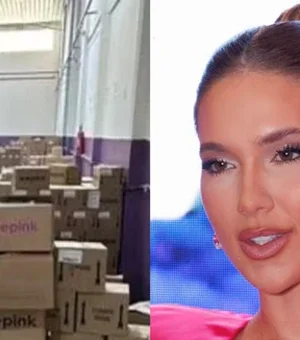 igilância sanitária interdita depósito de produtos da WePink, de Virgínia Fonseca