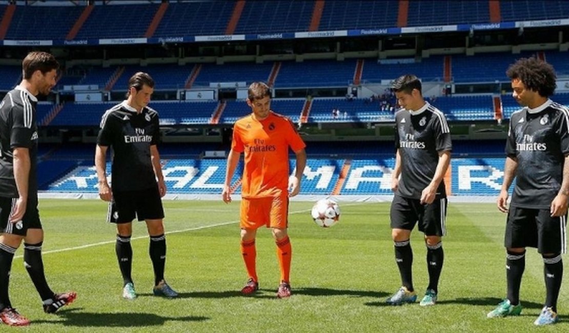 Real lança nova camisa para a Liga dos Campeões