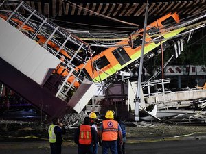 Queda de trem na Cidade do México deixa, pelo menos, 23 mortos e 70 feridos