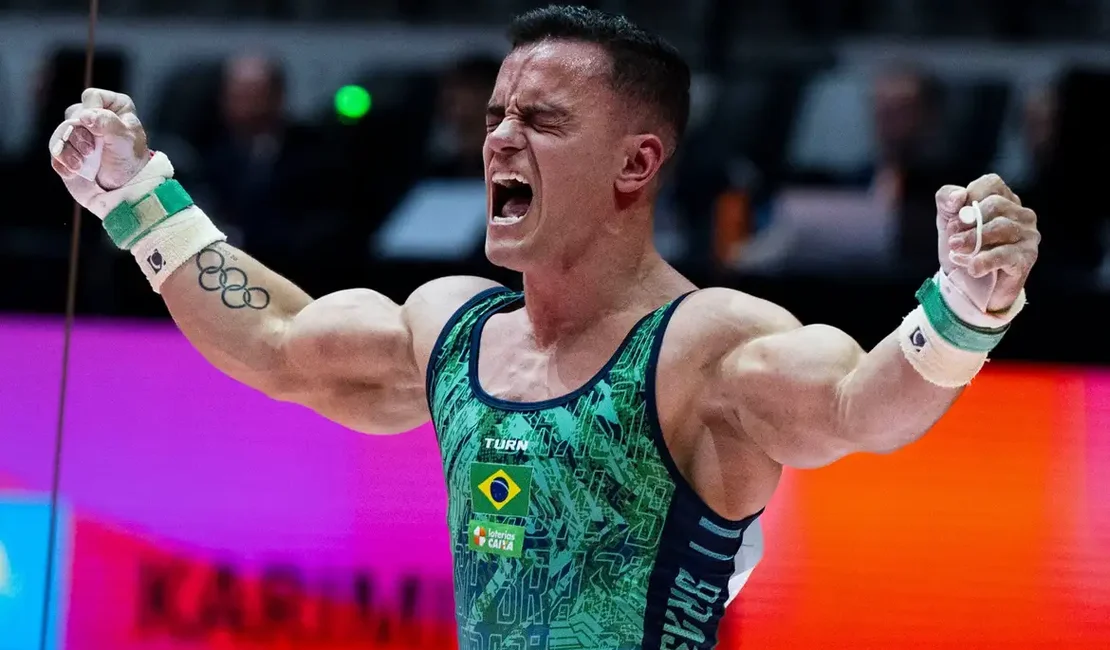 Brasil avança a duas finais masculinas no Mundial de Ginástica Artística