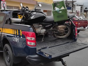 PRF prende homem por receptação de motocicleta em União dos Palmares