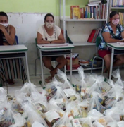 Prefeitura de Craíbas segue distribuindo kits de merenda escolar para pais de alunos