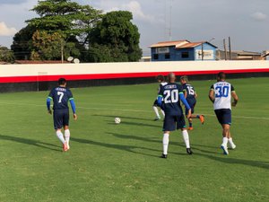 CSA encerra preparação em Goiânia para o desafio contra o Goiás pela Série B