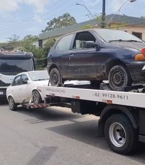 BPTran recolhe mais de 30 veículos durante ação de fiscalização no bairro de Bebedouro