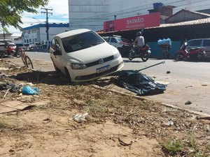 Mecânico morre após carro cair sobre ele durante conserto em Arapiraca