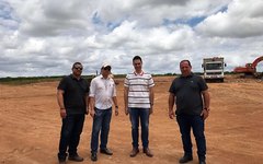 Joãozinho Pereira e técnicos visitaram CTR do Agreste