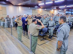 PM celebra recorde na redução de crimes em Arapiraca durante cerimônia da corporação