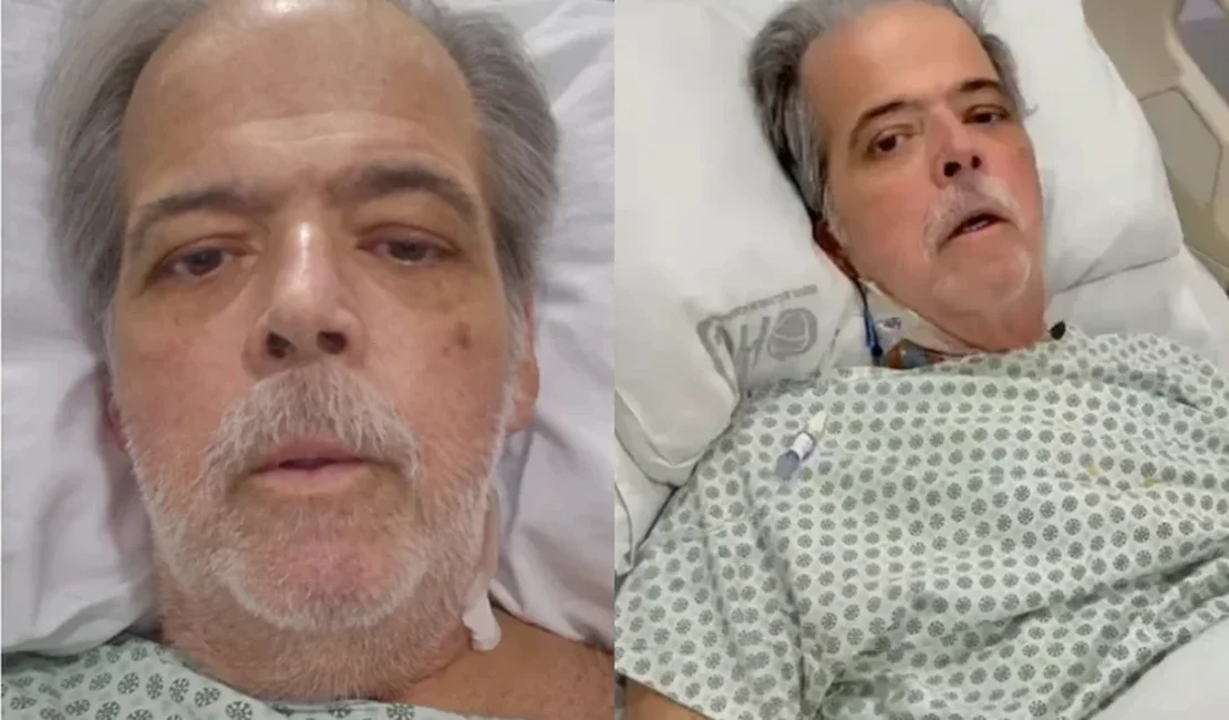 Ator da Globo recebe alta após meses internado e se revolta com hospital