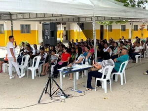 Prefeitura de Penedo dialoga com comunidade escolar sobre investimentos em unidade de ensino da zona rural