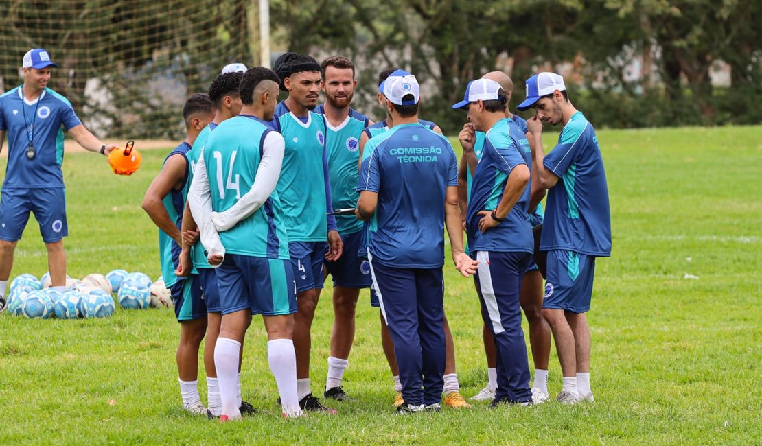 Cruzeiro de Arapiraca inicia os trabalhos visando a temporada 2024