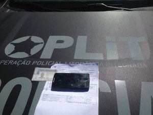 Polícia prende suspeito e recupera celular roubado na parte baixa da capital