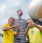 'Desistir nunca foi uma opção', afirma Cabo Bebeto em manifestação contra Lula e Moraes