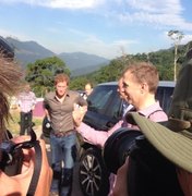 Príncipe Harry visita projeto social em São Paulo