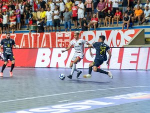 CRB e Traipu empata com Apodi no 1º jogo das oitavas de final do Campeonato Brasileiro de Futsal