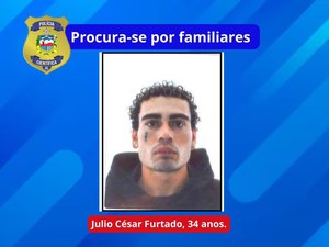 IML de Arapiraca procura familiares de homem identificado como Julio César Furtado