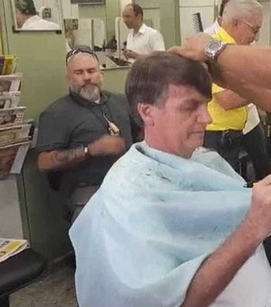 Escoltado pela PF, Bolsonaro fez segundo corte de cabelo em 2 dias