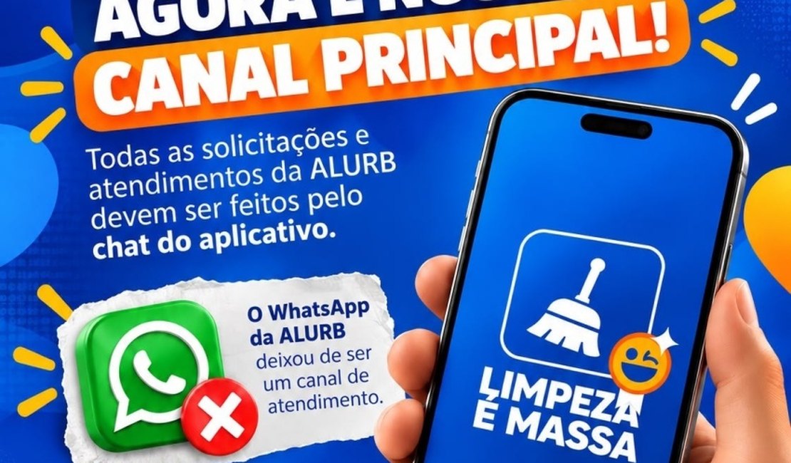 Chat do aplicativo Limpeza é Massa é o principal canal de atendimento da Alurb