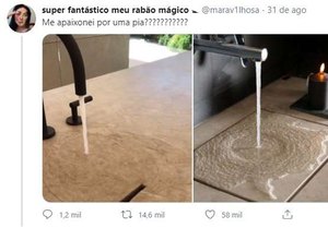 A ‘pia invisível’ que viralizou no Twitter causando polêmica e confusão