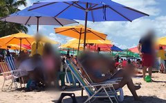 Aglomerações em praias de Maceió durante o feriado