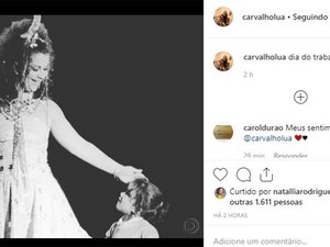 Filha de Beth Carvalho presta homenagem a sua mãe