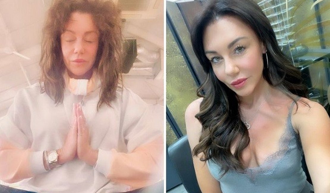 Cantora mostra efeito devastador de drogas e álcool nos seus cabelos em fotos de antes e depois