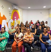 Diretores da rede municipal de Traipu participam de formação sobre alimentação escolar