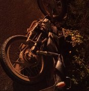 Colisão entre carro e motocicleta deixa homem ferido em Arapiraca