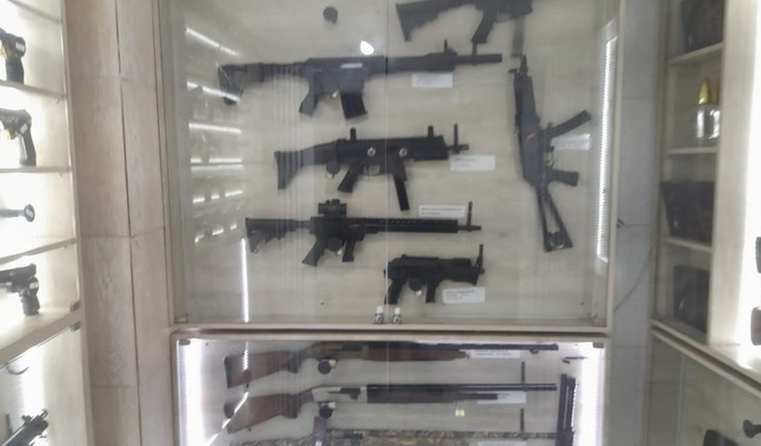 PF mira quadrilha especializada em venda de armas em AL e mais três estados